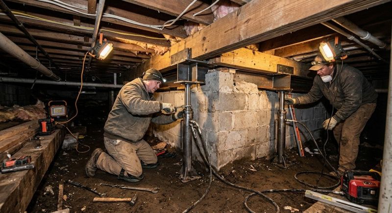 Basement Foundation Repair in Anderson, SC