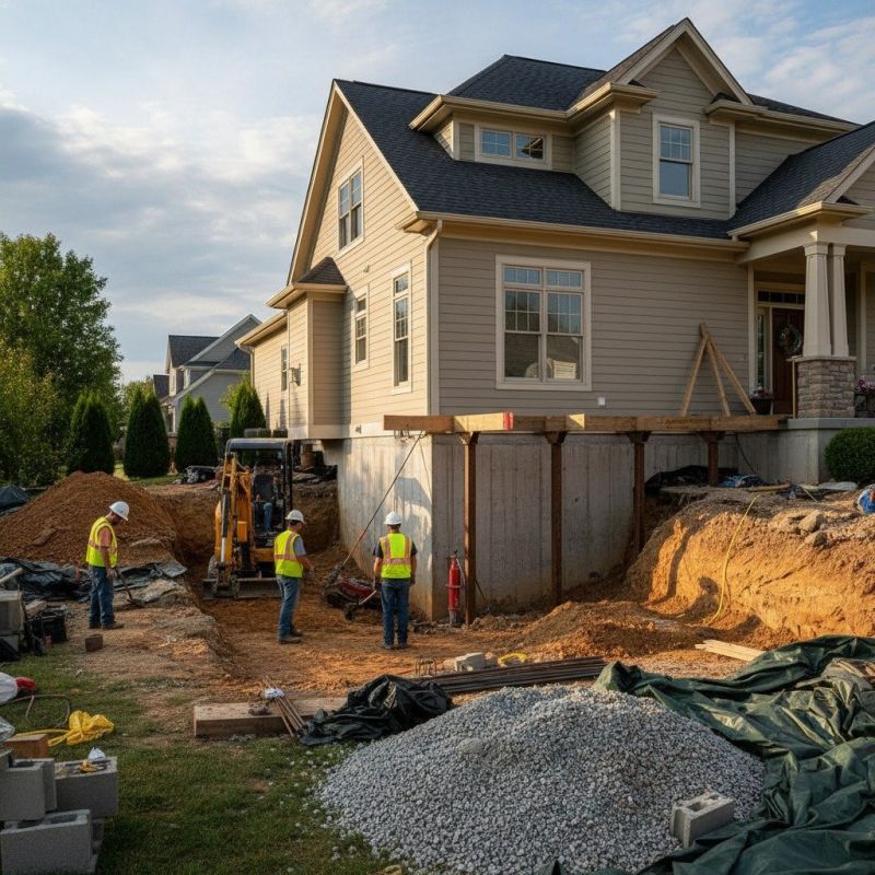 Building Foundation Repair in Anderson, SC