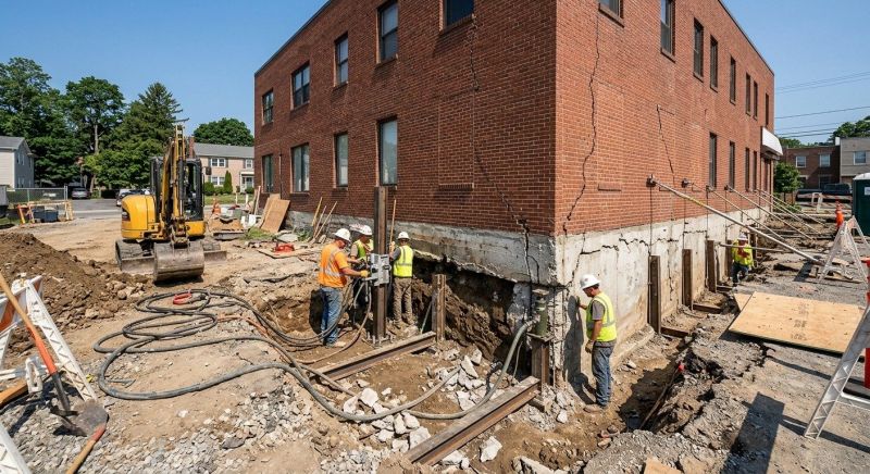 Building Foundation Repair in Clemson, SC
