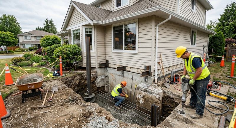 Building Foundation Repair in Fountain Inn, SC