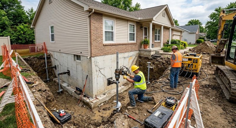 Building Foundation Repair in Oconee County, SC