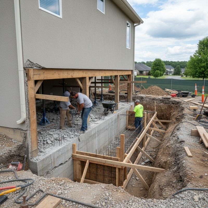 Building Foundation Repair in Simpsonville, SC