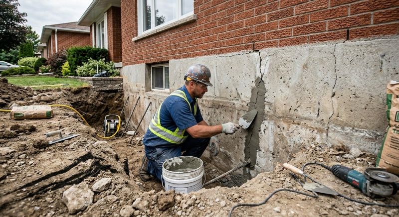 Building Foundation Repair in Simpsonville, SC