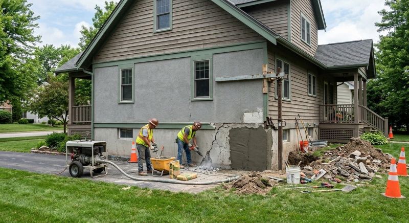 Building Foundation Repair in Taylors, SC