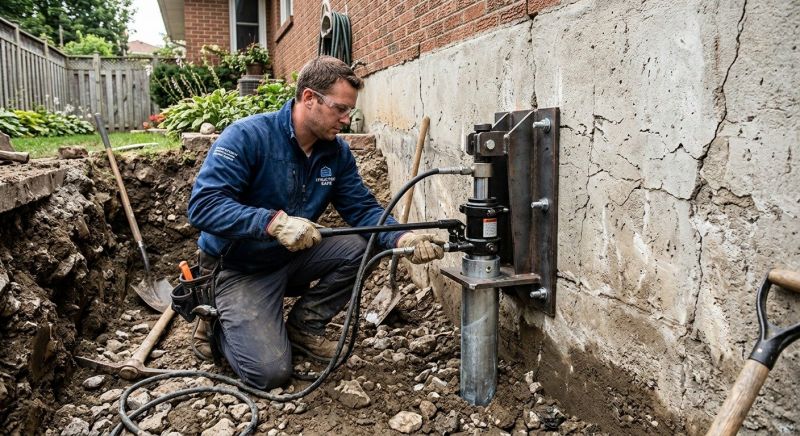 Concrete Foundation Leveling in Anderson, SC