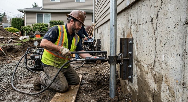 Concrete Foundation Leveling in Seneca, SC