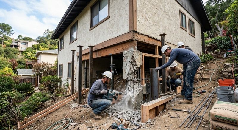 Concrete Foundation Repair in Anderson, SC
