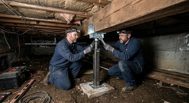 Crawlspace Foundation Repair in Taylors, SC