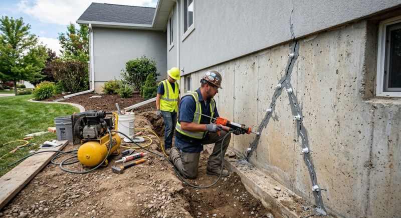 Foundation Crack Repair in Pendleton, SC
