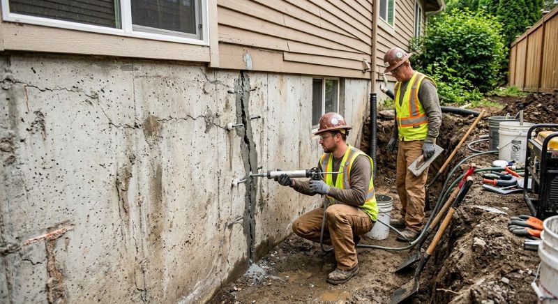 Foundation Cracks Repair in Easley, SC