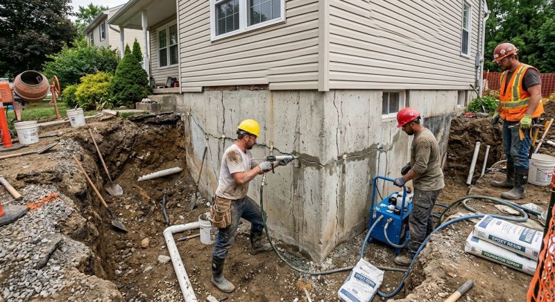 Foundation Damage Repair in Easley, SC