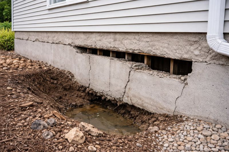 Foundation Damage Repair in Pendleton, SC