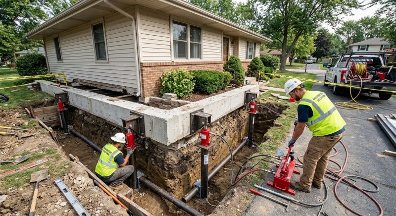 Foundation Jacking in Clemson, SC