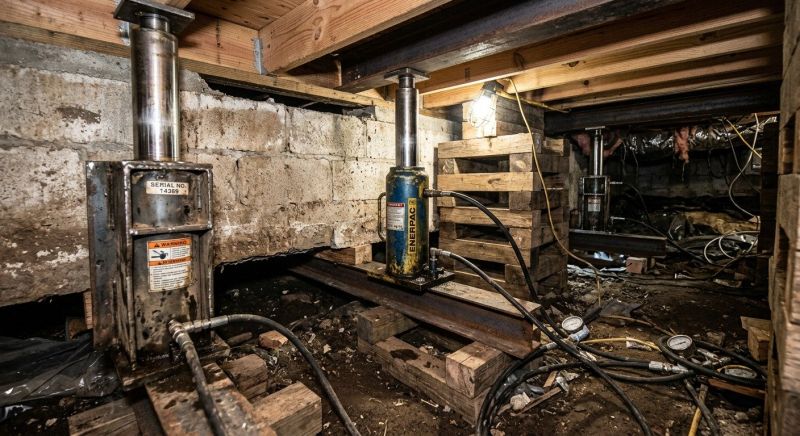 Foundation Jacking in Greer, SC