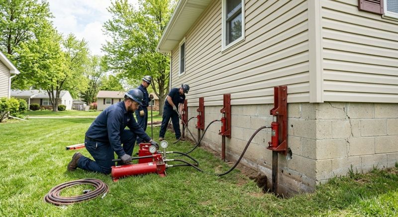 Foundation Jacking in Greer, SC