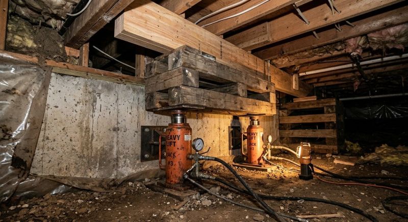 Foundation Jacking in Oconee County, SC