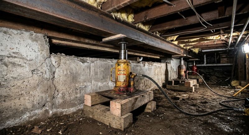 Foundation Jacking in Pendleton, SC