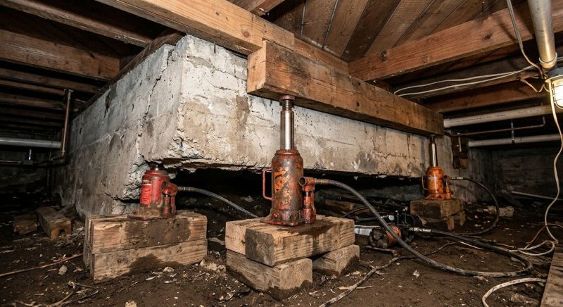 Foundation Jacking in Pendleton, SC