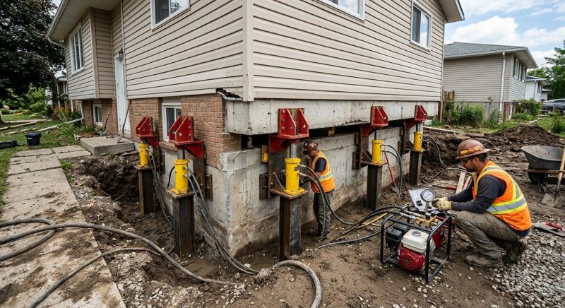 Foundation Lifting in Fountain Inn, SC