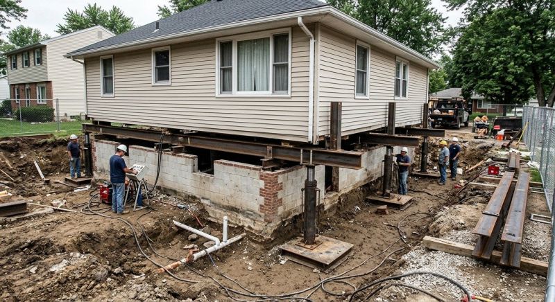 Foundation Lifting in Fountain Inn, SC
