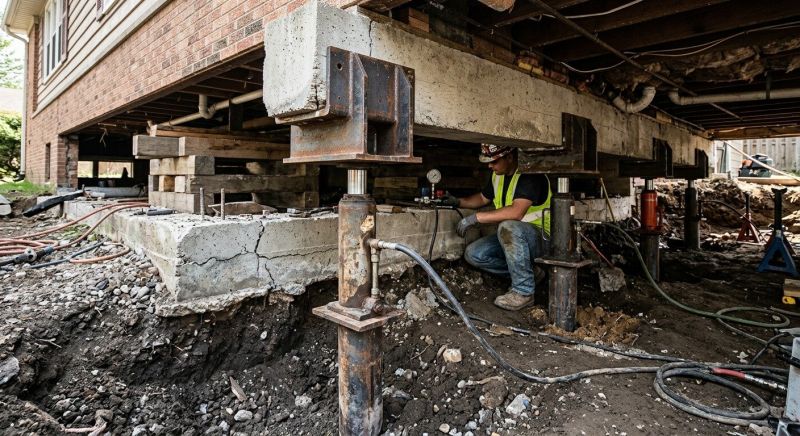 Foundation Lifting in Greenville, SC