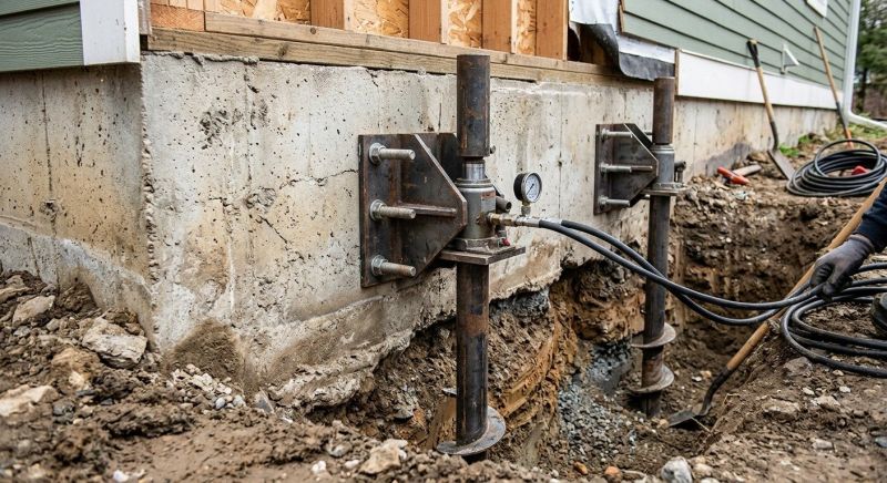 Foundation Pier Leveling in Easley, SC