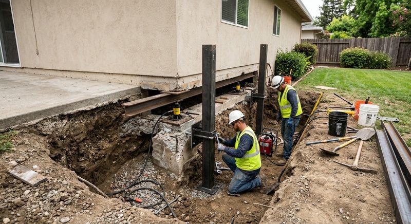 Foundation Pier Repair in Easley, SC