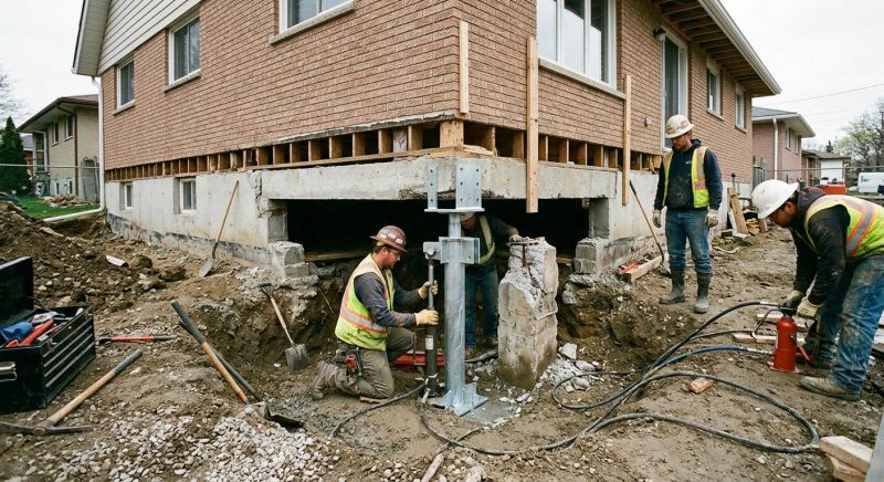 Foundation Pier Repair in Easley, SC