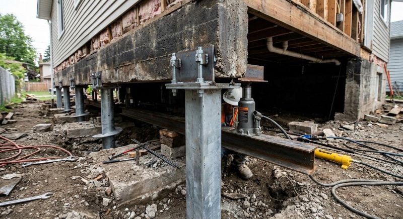 Foundation Raising in Fountain Inn, SC
