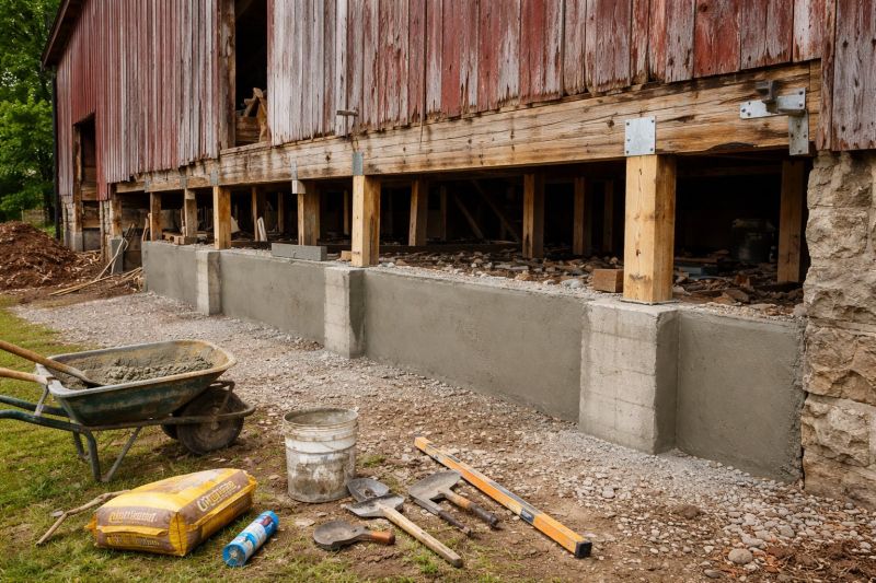 Foundation Renovation in Easley, SC