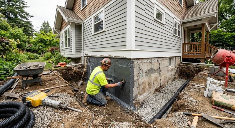 Foundation Renovation in Easley, SC