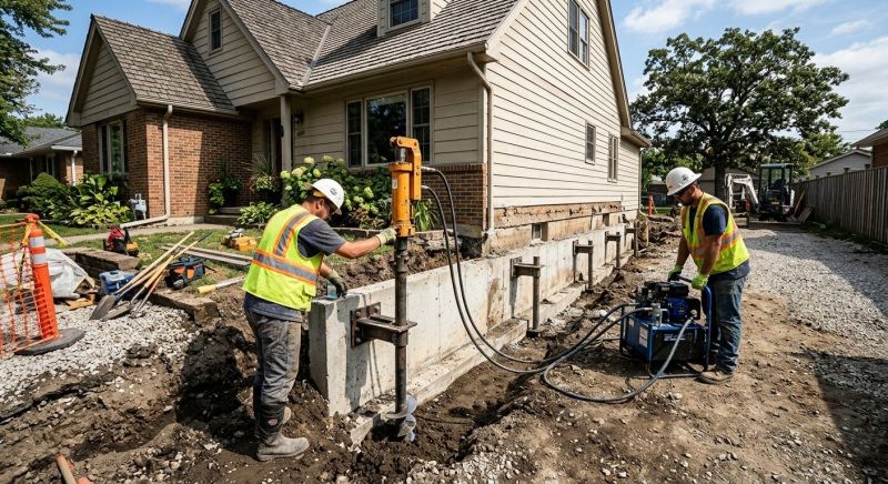 Foundation Stabilizing in Easley, SC