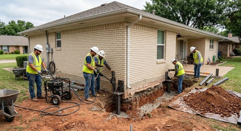 Foundation Stabilizing in Oconee County, SC