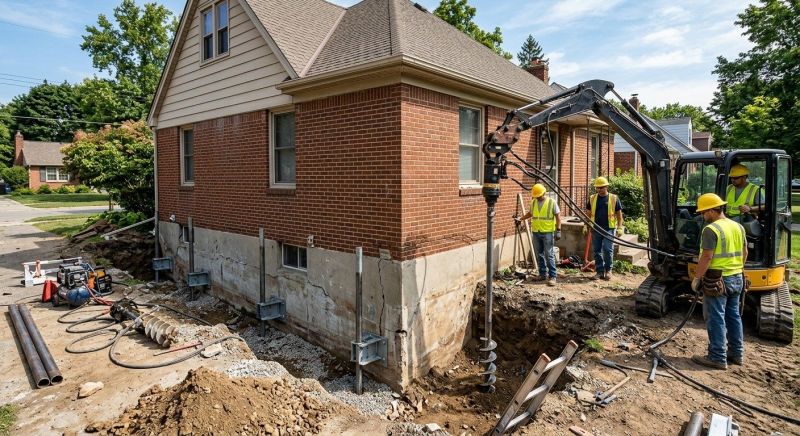 Foundation Stabilizing in Travelers Rest, SC