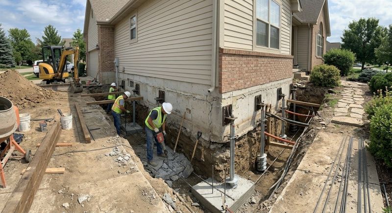 Foundation Underpinning in Easley, SC