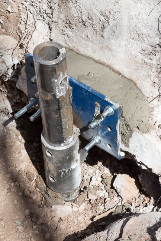 Helical Piers Installation in Easley, SC
