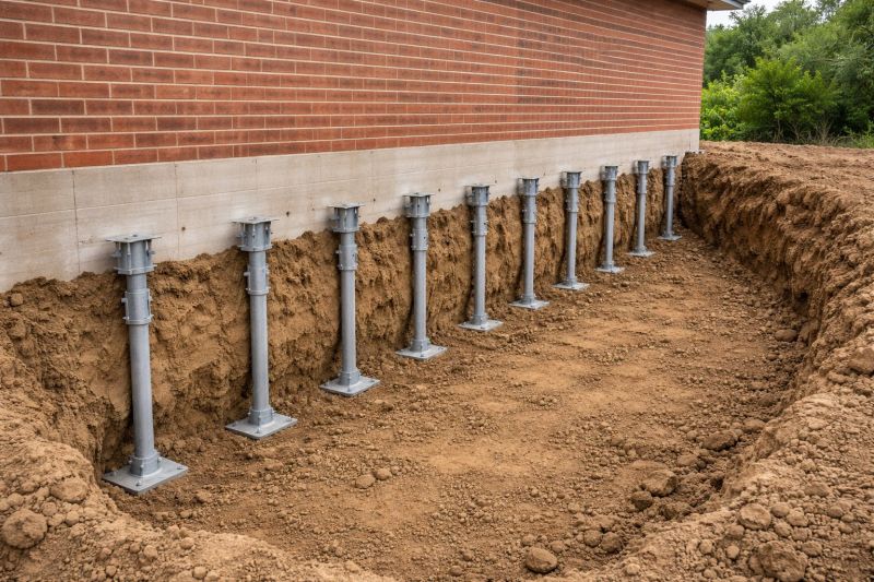 Helical Pile Installation in Easley, SC