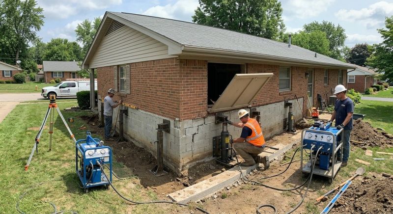Home Foundation Leveling in Oconee County, SC