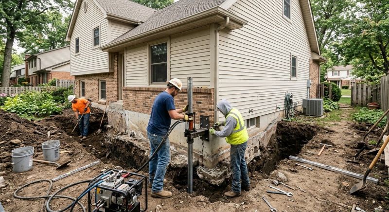 Home Foundation Repair in Easley, SC