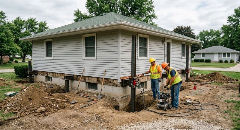 House Leveling in Pickens County, SC