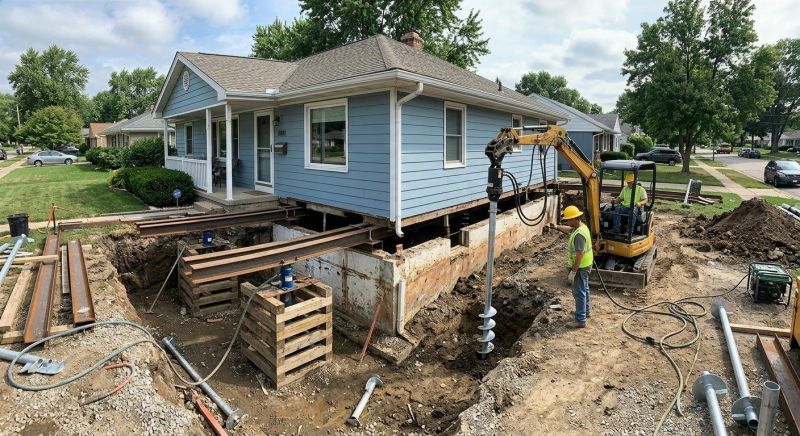 House Underpinning in Easley, SC