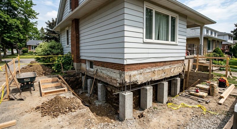 House Underpinning in Easley, SC