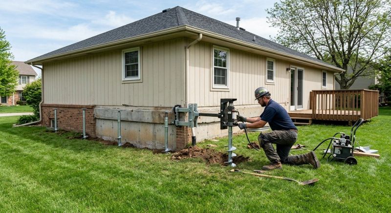 Settling Foundation Service in Greenville, SC