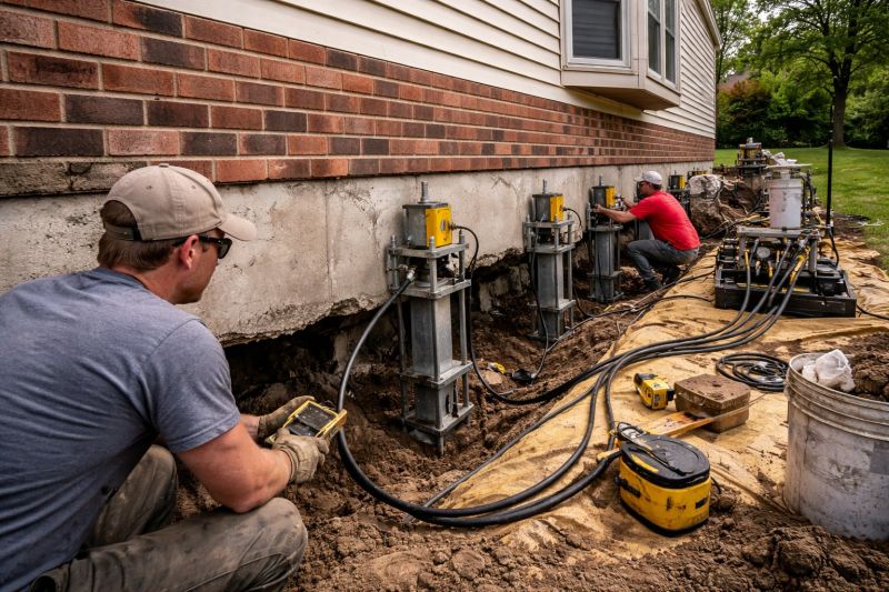 Settling Foundation Service in Pickens, SC