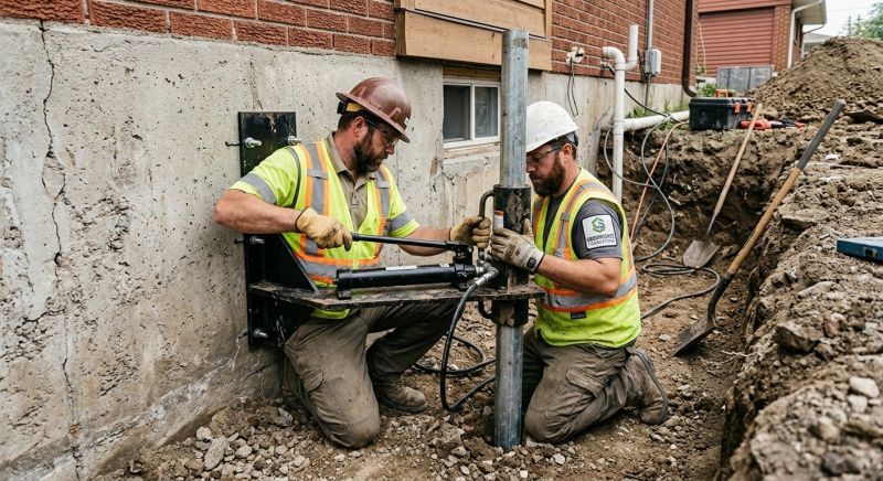 Settling Foundation Service in Simpsonville, SC