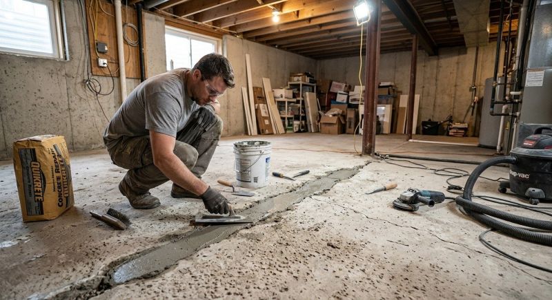 Slab Foundation Repair in Easley, SC