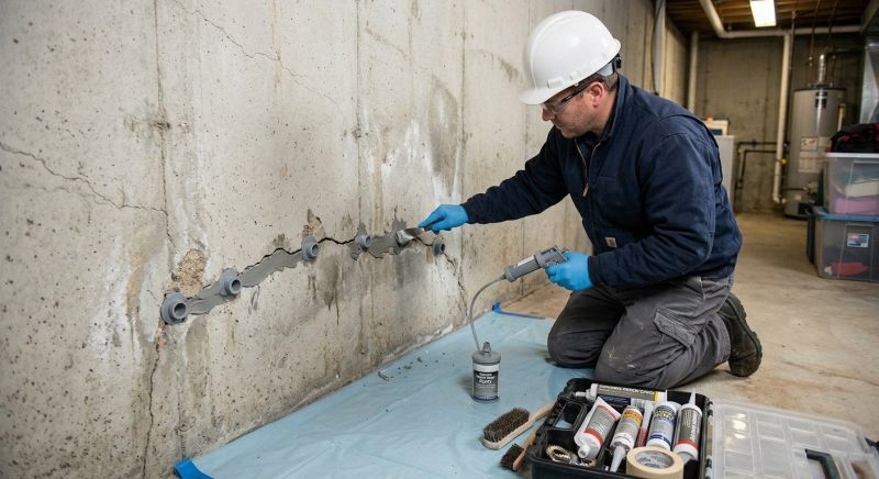 Structural Crack Repair in Easley, SC